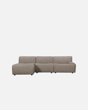 Dossier 1 Seater Left Arm Modular Sofa with high-resilience foam that holds its shape