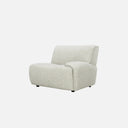 Dossier 1 Seater Right Arm Sofa, 105 x 101 x 79cm with a relaxed 43cm seat height