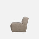 Dossier 1 Seater Right Arm Sofa, upholstered every angle for flexible modular arrangements