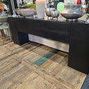 Dovetail Block Console Table - Antique Black at Online8 Furniture Auckland NZ