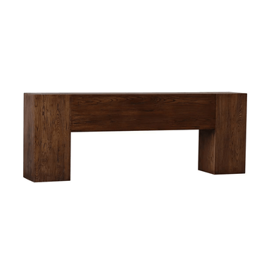 Dovetail Block Extra Large Console Table - Walnut at Online8 Furniture Auckland NZ