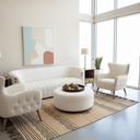 Dubai 3 Seater Sofa - White Boucle at Online8 Furniture Auckland NZ