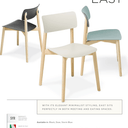 East Dining Chair - Black at Online8 Furniture Auckland NZ