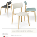 East Dining Chair - Dove at Online8 Furniture Auckland NZ