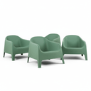 Eden Outdoor Tub Chair - Sage at Online8 Furniture Auckland NZ