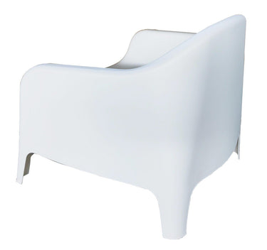 Eden Outdoor Tub Chair - White at Online8 Furniture Auckland NZ