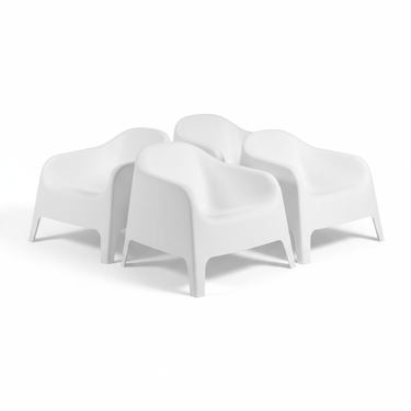 Eden Outdoor Tub Chair - White at Online8 Furniture Auckland NZ