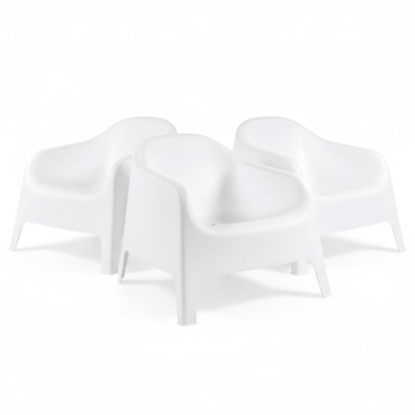 Eden Outdoor Tub Chair - White at Online8 Furniture Auckland NZ