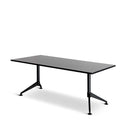 Eiffel Black Meeting Table 1800 x 900 at Online8 Furniture Auckland NZ