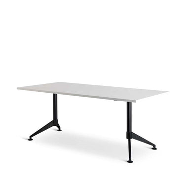 Eiffel Black Meeting Table 1800 x 900 at Online8 Furniture Auckland NZ