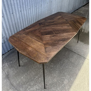 El Paso Asymmetric Dining Table 2400 at Online8 Furniture Auckland NZ