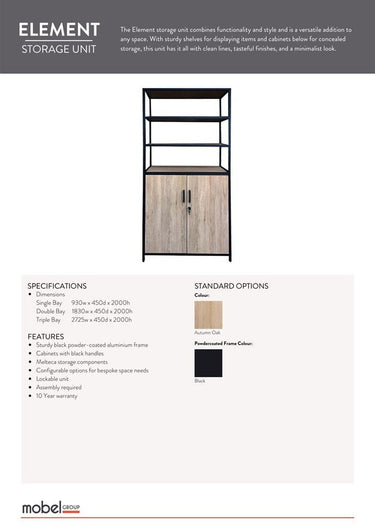 Element Storage Unit at Online8 Furniture Auckland NZ
