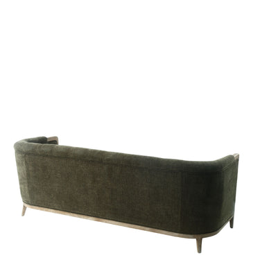 Regal Tufted 3 Seater Sofa - Olive at Online8 Furniture Auckland NZ