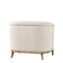 Regal Tufted Armchair - Cream at Online8 Furniture Auckland NZ