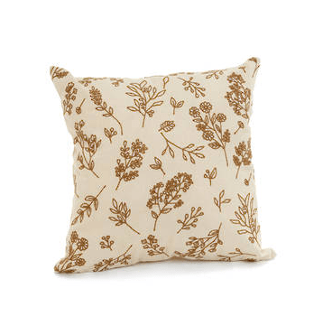 Embroidered Floral Cushion Cover- Special at Online8 Furniture Auckland NZ