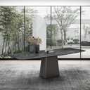 Emilia Stone Dining Table - 1800 at Online8 Furniture Auckland NZ