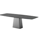 Emilia Stone Dining Table - 1800 at Online8 Furniture Auckland NZ