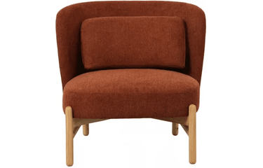 Emmy Occasional Chair - Rust at Online8 Furniture Auckland NZ