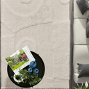 Ermitano NZ Wool Rug - Ivory at Online8 Furniture Auckland NZ