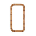 Expedition Leather Wall Mirror - Cuba Brown at Online8 Furniture Auckland NZ