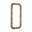 Expedition Leather Wall Mirror - Cuba Brown at Online8 Furniture Auckland NZ