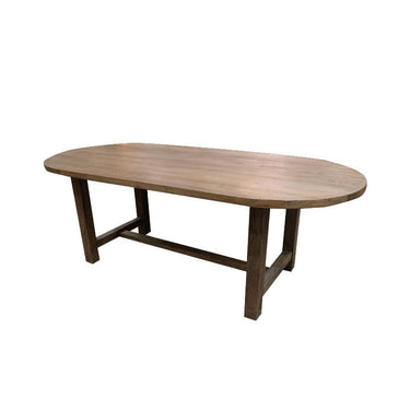 Falkland Oval Dining Table 220cm at Online8 Furniture Auckland NZ