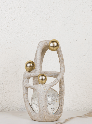 Family Circle With Crystal Ball Decoration - 26CM at Online8 Furniture Auckland NZ