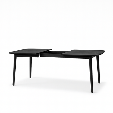 Fara Extendable Dining Table – Black at Online8 Furniture Auckland NZ