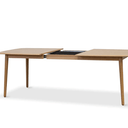 Fara Extendable Dining Table – Light Oak at Online8 Furniture Auckland NZ