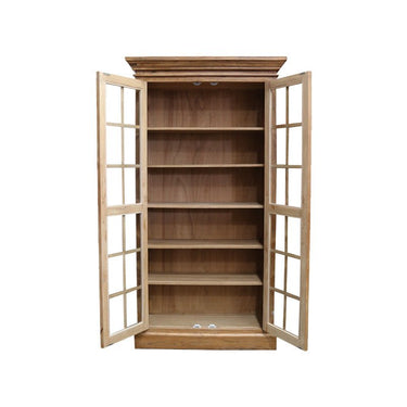 Farmhouse Display Cabinet - Reclaimed Elm at Online8 Furniture Auckland NZ
