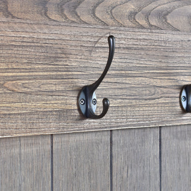 Farmhouse Reclaimed Hall Tree Coat Rack with Bench at Online8 Furniture Auckland NZ