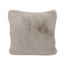 Faux Fur Cushion - Pearl at Online8 Furniture Auckland NZ
