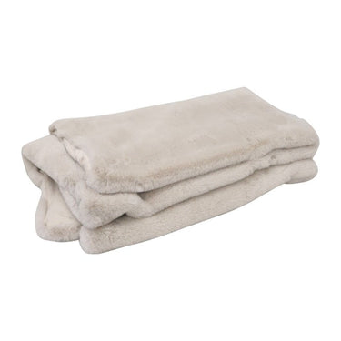 Faux Fur Throw - Pearl at Online8 Furniture Auckland NZ