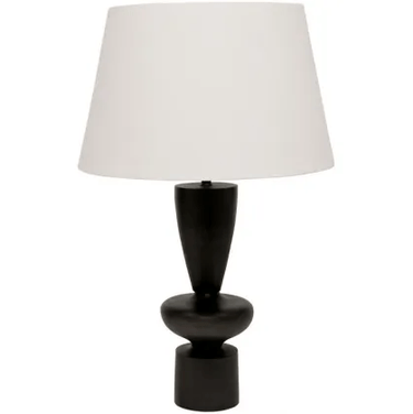 Ferrer Aluminium Table Lamp - Black at Online8 Furniture Auckland NZ