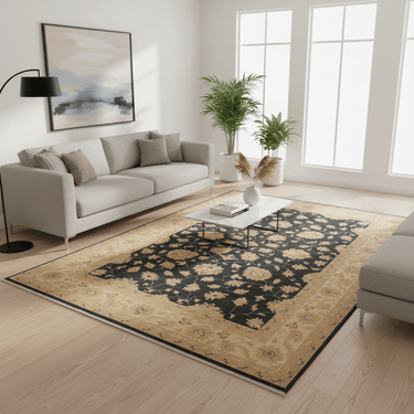 Fine Hand Knotted Afghan Ziegler Rug - 300x200cm at Online8 Furniture Auckland NZ