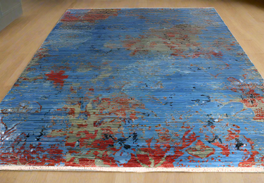 Fine Hand Knotted Ziegler Afghan Rug 285x185cm at Online8 Furniture Auckland NZ