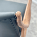 Finn Mid-Century Leather Armchair at Online8 Furniture Auckland NZ