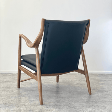 Finn Mid-Century Leather Armchair at Online8 Furniture Auckland NZ