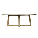 Finn Oval Dining Table - 2200mm at Online8 Furniture Auckland NZ