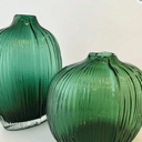 Fleur Shoulder Glass Vase - Small Emerald at Online8 Furniture Auckland NZ