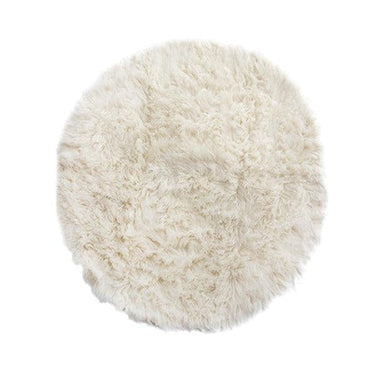 Flokati Pure NZ Wool Round Rug - 200x200cm at Online8 Furniture Auckland NZ