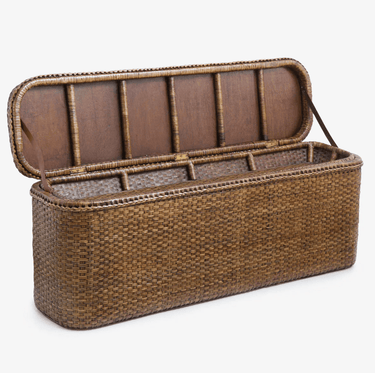 Florian Rattan Bed End Chest at Online8 Furniture Auckland NZ