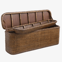 Florian Rattan Bed End Chest at Online8 Furniture Auckland NZ