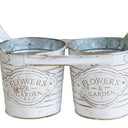 Flower and Garden Pot Set/2 at Online8 Furniture Auckland NZ