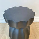 Fluted Side Table - Black at Online8 Furniture Auckland NZ