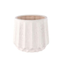 Fluted Speckle Ceramic Planter Medium at Online8 Furniture Auckland NZ