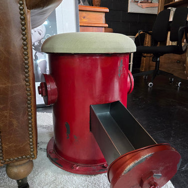 Foundry Vintage Industrial Iron Stool at Online8 Furniture Auckland NZ