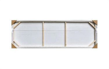 Framed Canvas Plaster & Textile - Taupe at Online8 Furniture Auckland NZ