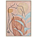 Framed Line Contour Art | Artistic Wall Feature at Online8 Furniture Auckland NZ