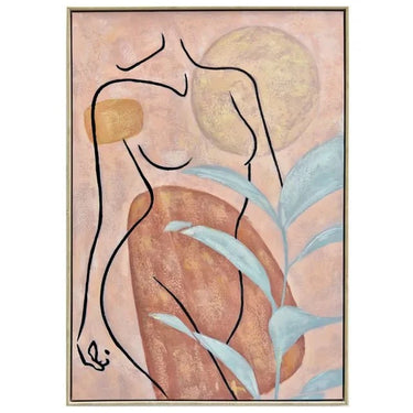 Framed Line Contour Art | Artistic Wall Feature at Online8 Furniture Auckland NZ